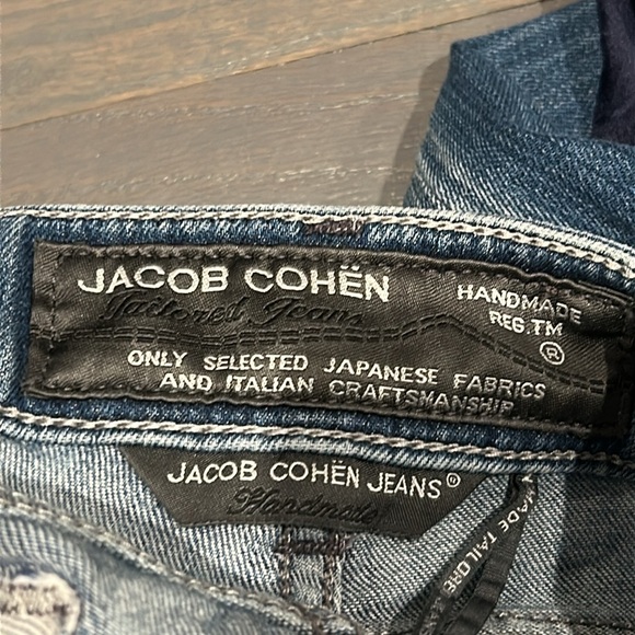 Jacob Cohen Indigo Denim Jeans - Picture 7 of 14